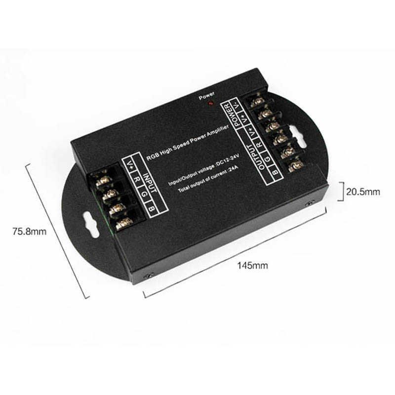 AP100 DC12V-24V High-speed High-current Power Expander, Mode Programming LED Relay AP100 DC12V-24V High-speed High-current Power Expander, Mode Programming LED Relay